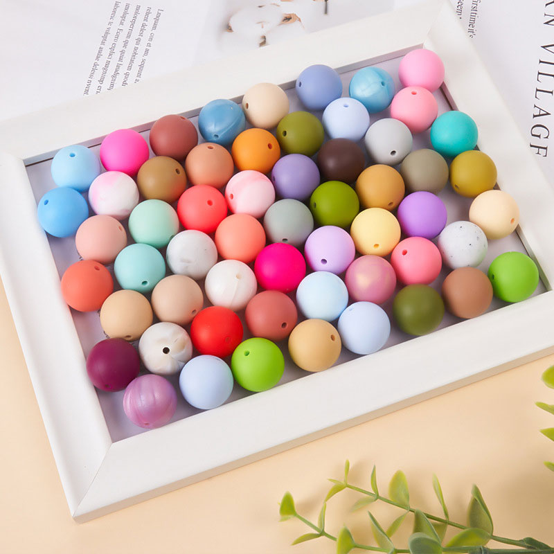 pacifier silicone beads